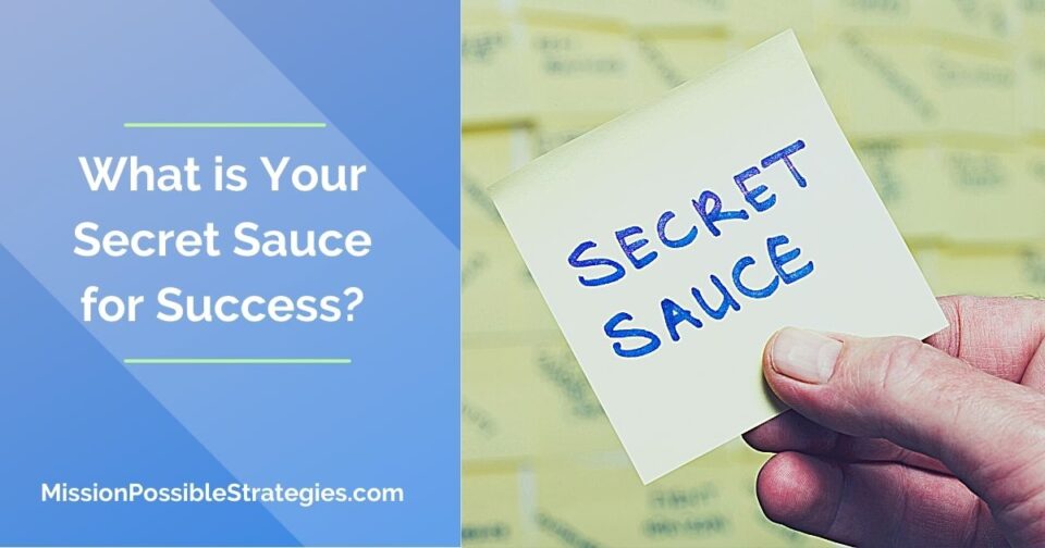 Your Secret Sauce as a New Executive Director