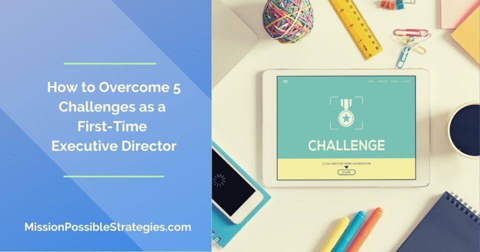 5 Challenges for New Executive Directors